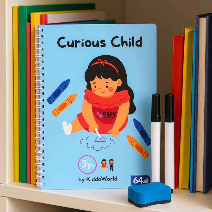 ColorWhiz™ | Workbook – Ignite your child's imagination and improve brain performance on every fun page
