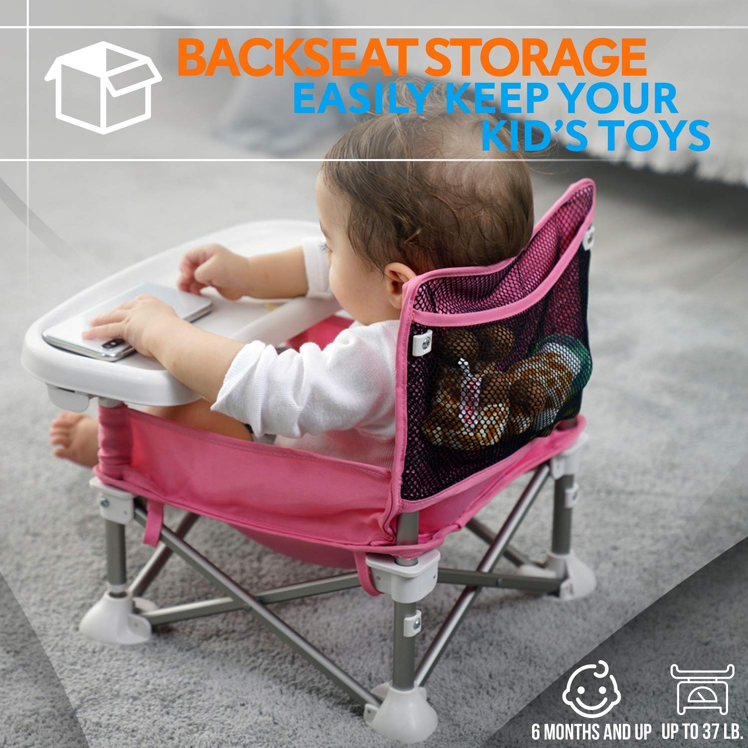 HuggleSeat | The Perfect Portable High Chair for Busy Families