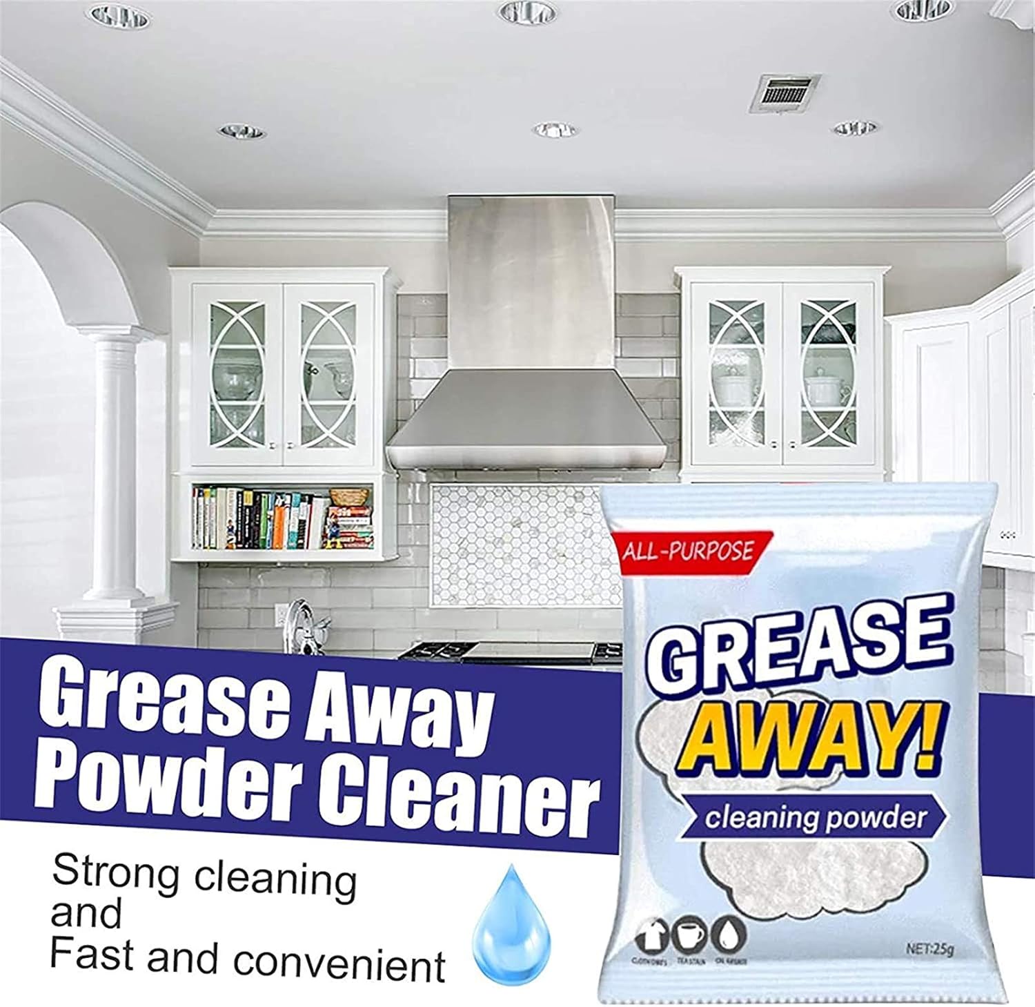 50% DISCOUNT | GreaseFree™ | Stain Remover Powder (3 pieces)