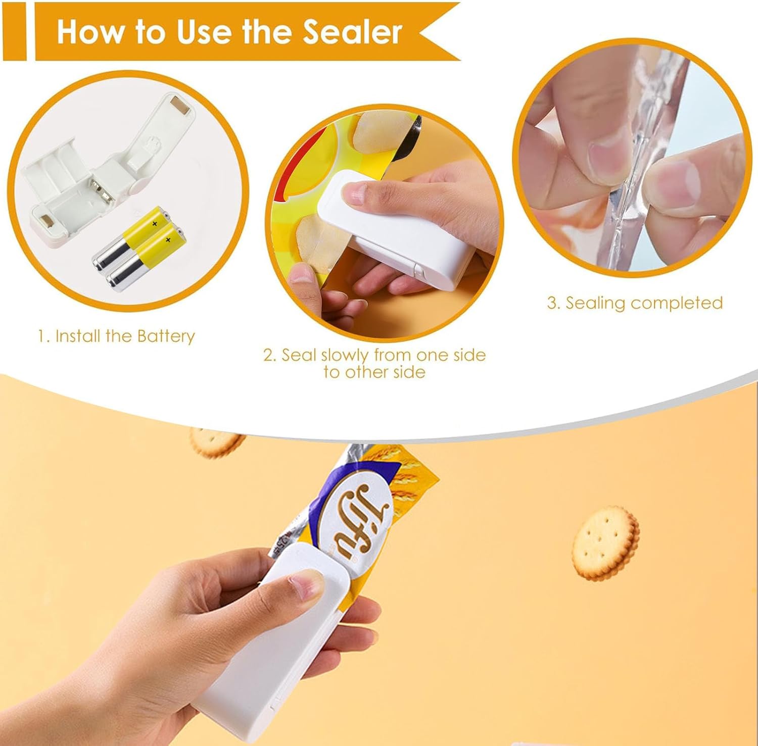 50% DISCOUNT | FreshSeal™ | Keep opened food fresh with ease! [Last day of discount]