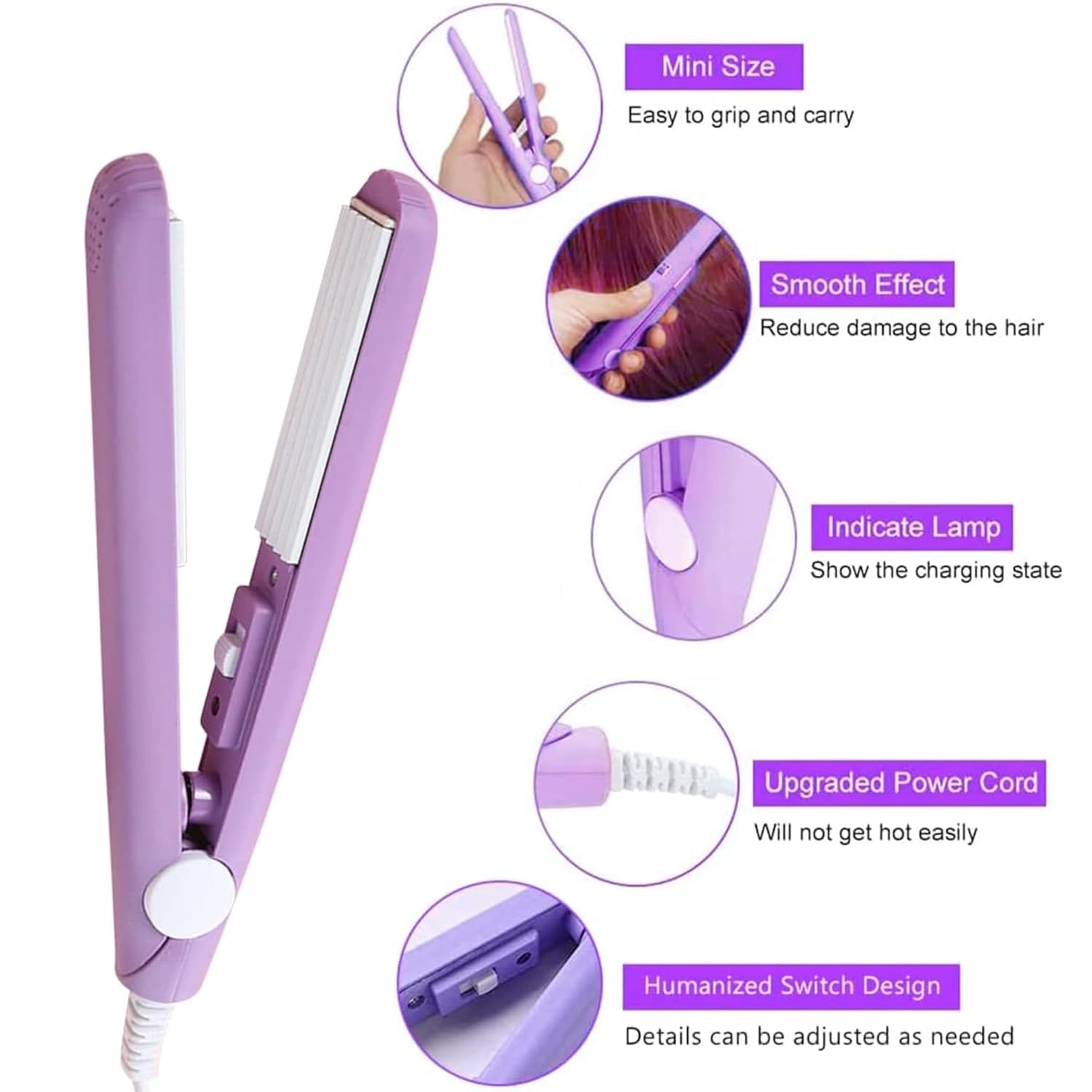 Bella™ | Mini Curling Iron | Curl your hair beautifully within 5 minutes!