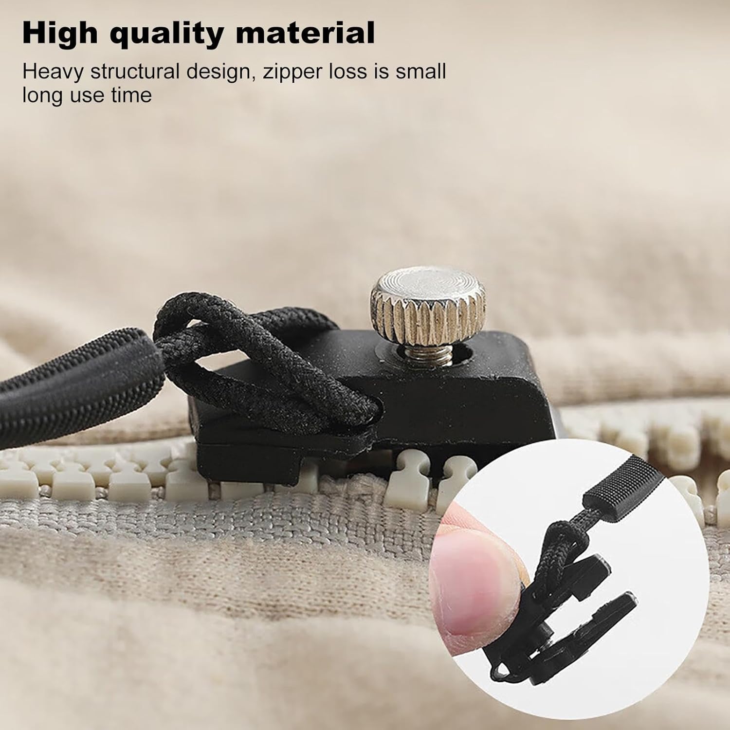 ZipRevive™ | Zipper slider repair set | Universal & durable made of metal
