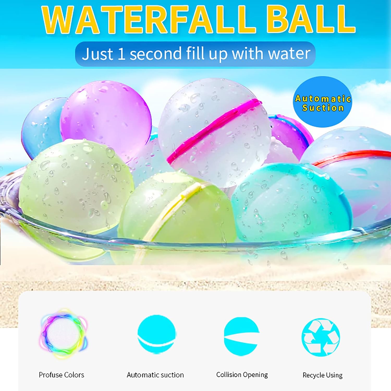 6+6 Free | AquaPops | Water fun without plastic waste