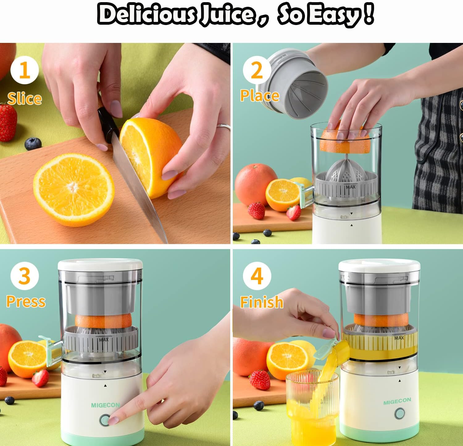 JuicyGo | Enjoy healthy juices quickly and easily
