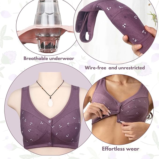 50% DISCOUNT | ComfyBra™ | Push-button bra