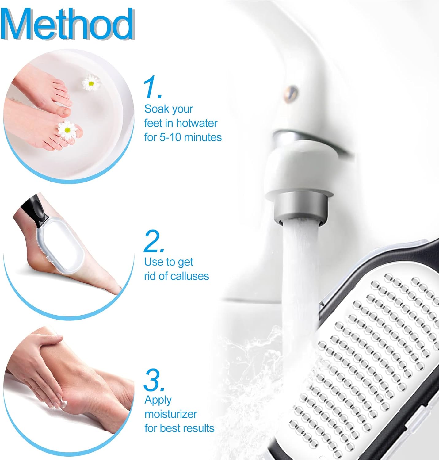 1+1 FREE | SaniSleek™ | For Soft Feet in Minutes