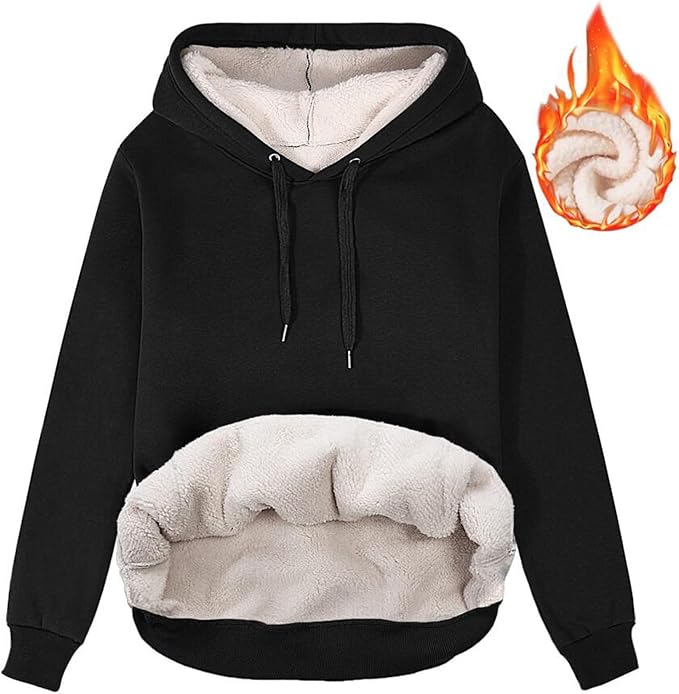 MeraLux™ | Fleece Hoodie - Stylish, cozy hoodie offering luxurious comfort and cozy warmth for winter