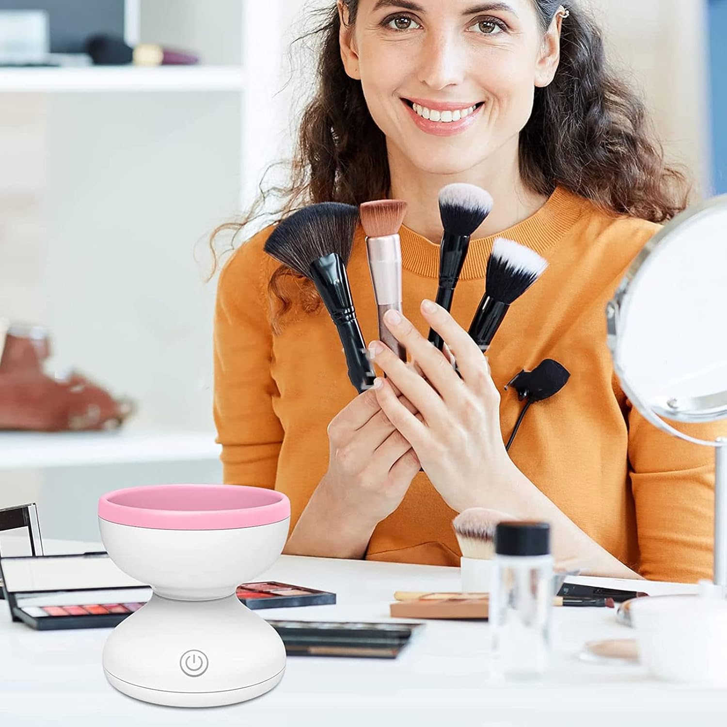 50% Discount | PureHygiene™ | Electric make-up brush cleaner