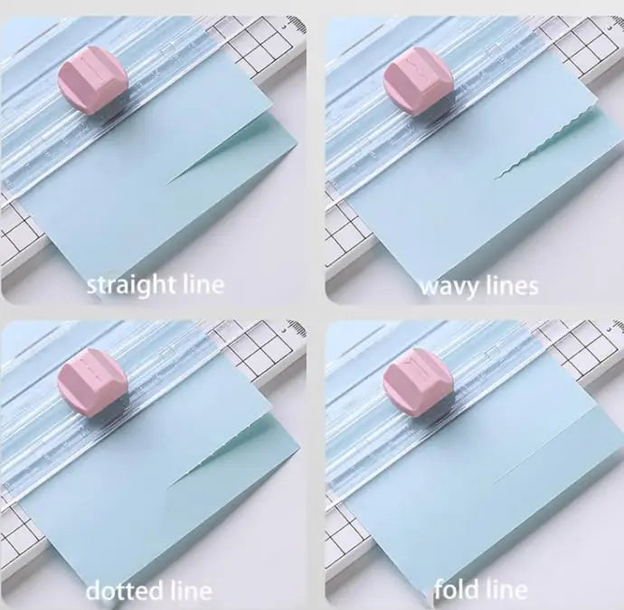 CutCraft™ | 4-in-1 paper cutter – for cards, scrapbooking, and creative decorations