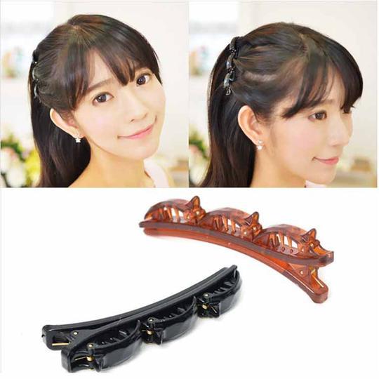 1+3 Free | BraidedGlow™ | Braided headband - Stylish hold with invisible clips for every day