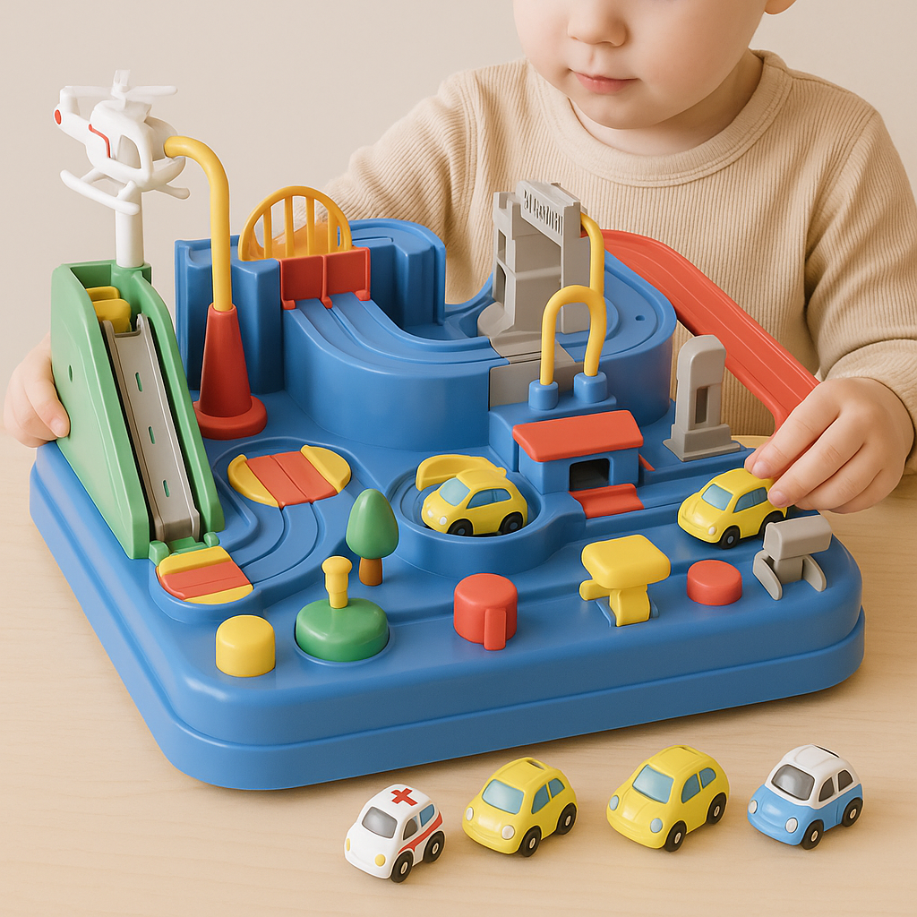 TurboKiddy™ | Spark your child's thirst for adventure and brain power with ease!