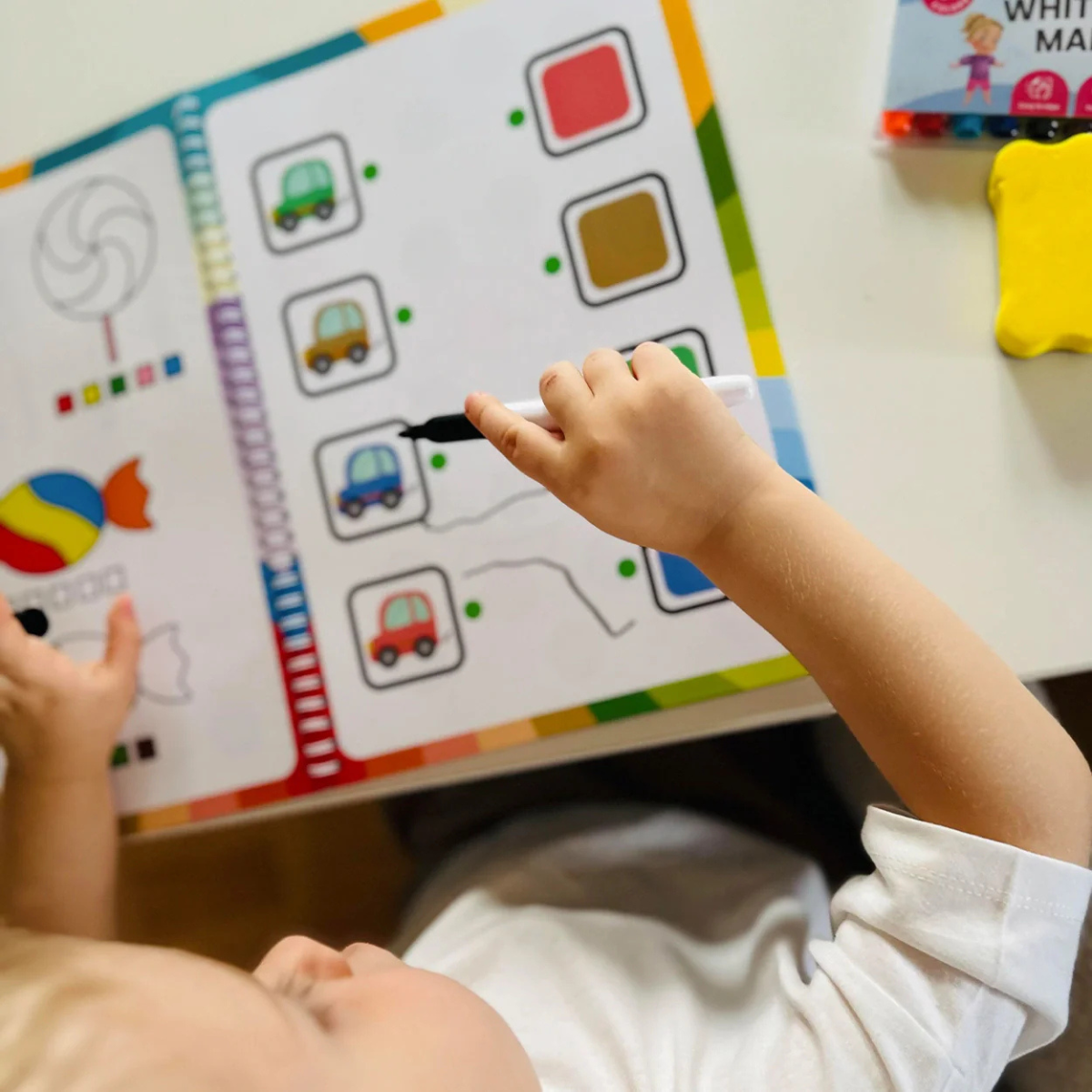 ColorWhiz™ | Workbook – Ignite your child's imagination and improve brain performance on every fun page