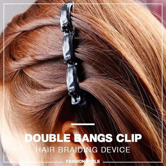1+3 Free | BraidedGlow™ | Braided headband - Stylish hold with invisible clips for every day