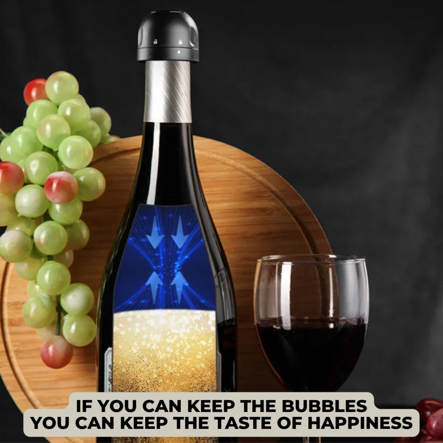1+1 FREE | BubbleLock™ | For sparkling freshness until the last sip