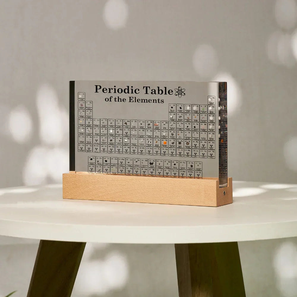 PeriodicElements™ | Illuminated periodic table with real elements