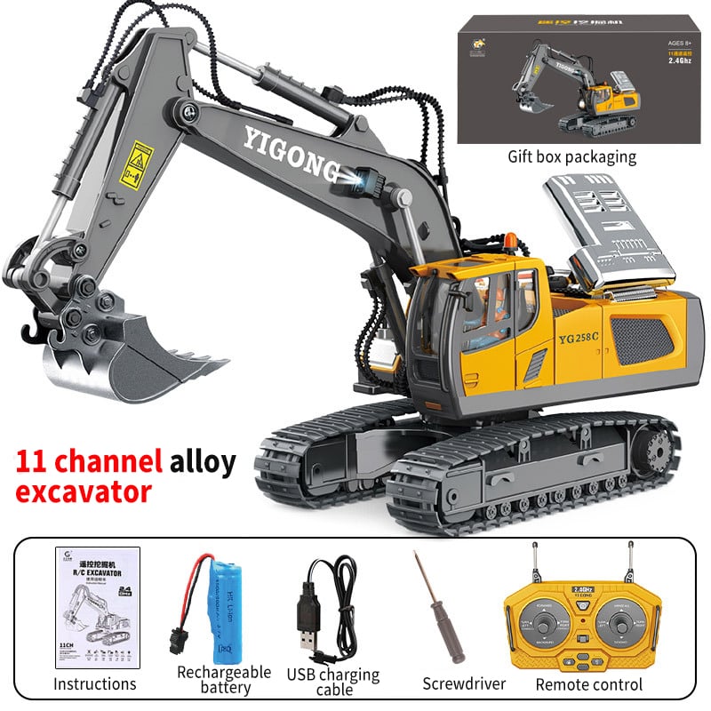 GigaTrack™ | RC excavator toy