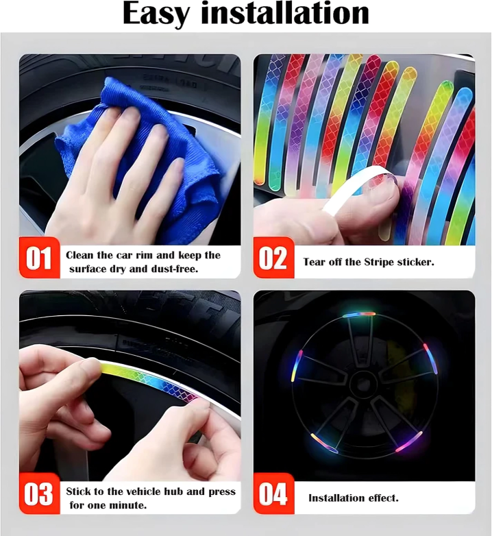 10+10 FREE | RimGlow™ | Light up your nighttime rides!