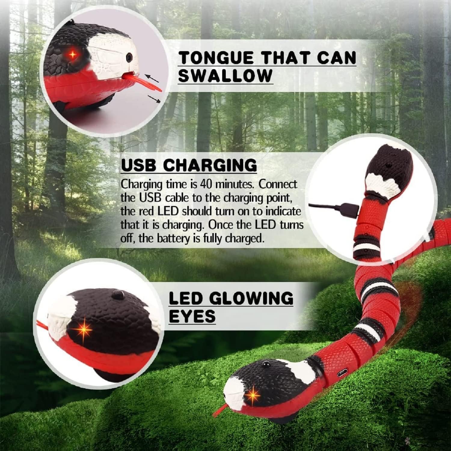 Snaksy™ | Snake Interactive Pet Toy