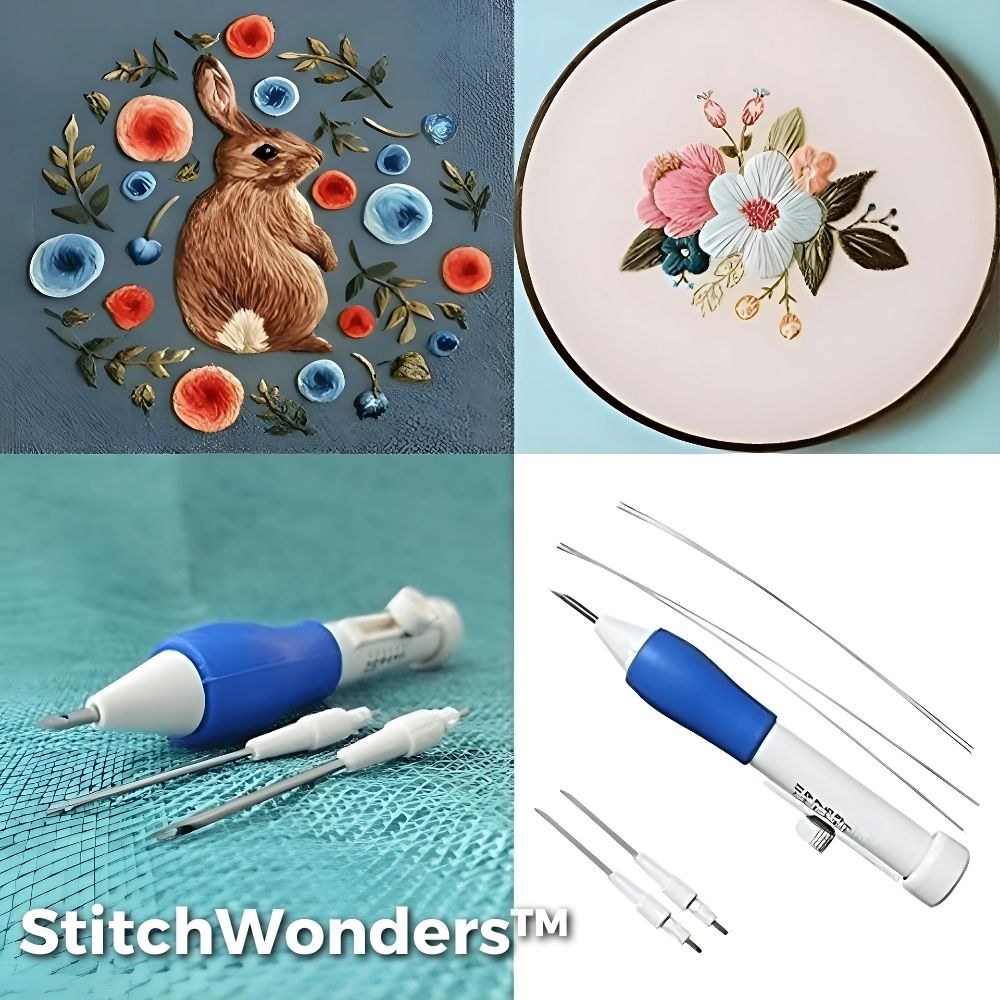 50% Discount | StitchWonders™ | Transform your fabric with the Magical Embroidery Kit [Last day sale]