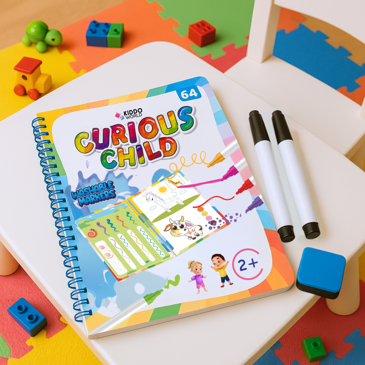 ColorWhiz™ | Workbook – Ignite your child's imagination and improve brain performance on every fun page