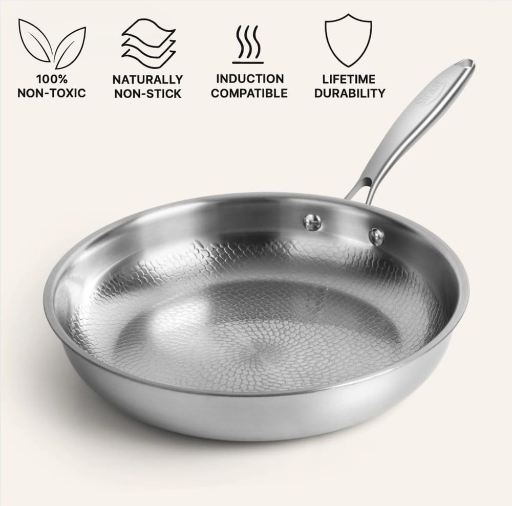 TitaniumPro™ | Titanium pan - non-stick coating without harmful substances