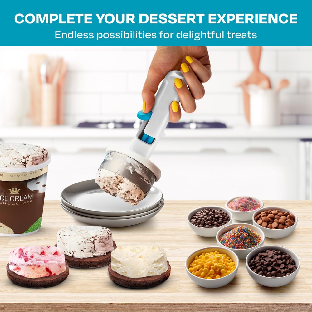 IceScoop™ | Ice cream sandwich scoop - ideal for creative summer desserts