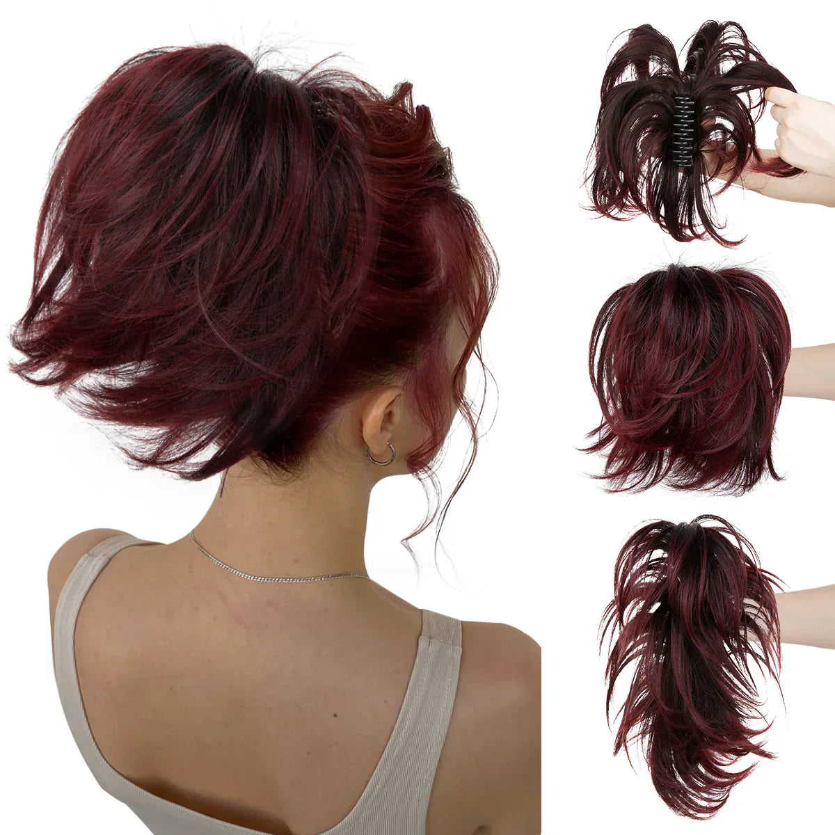 1+1 Free | GlamBun™ | Comfortable and adjustable fit
