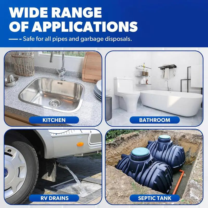 DrainMaster™ | Drain cleaner — effortless unblocking for pipes