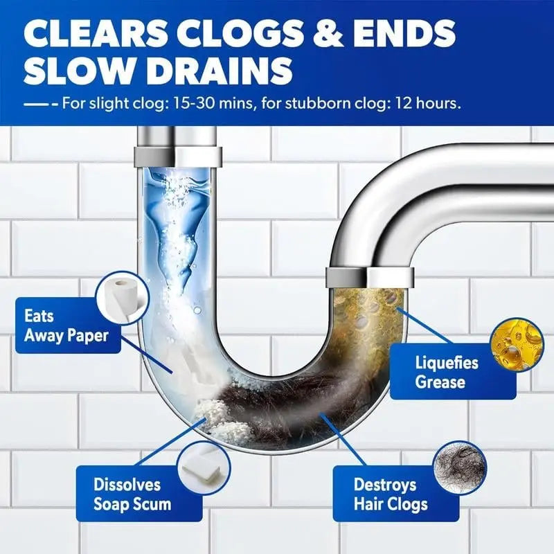 DrainMaster™ | Drain cleaner — effortless unblocking for pipes