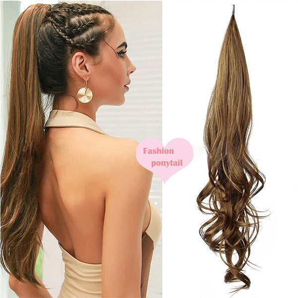 Leah™ | Double style ponytail for a full