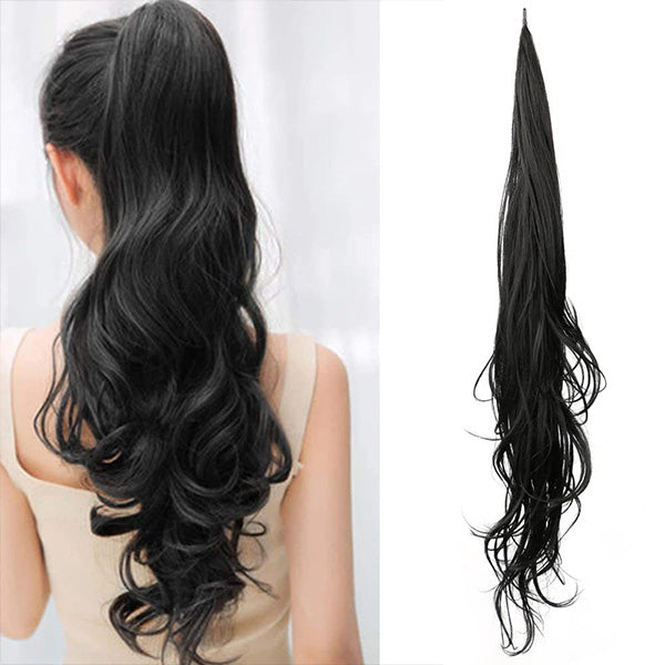 Leah™ | Double style ponytail for a full