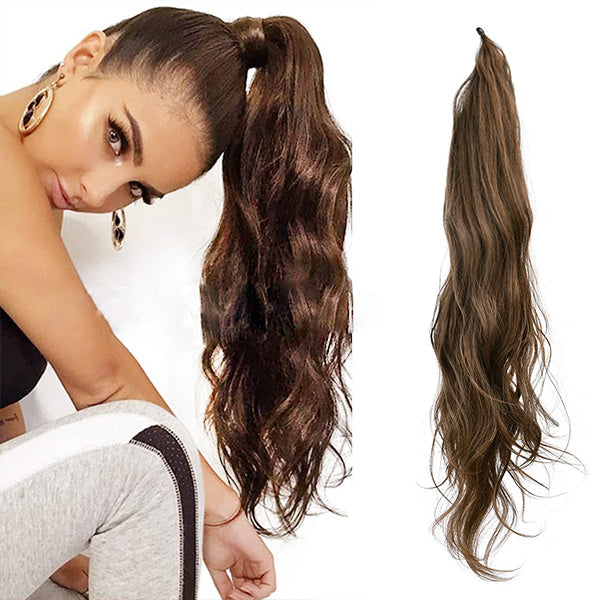 Leah™ | Double style ponytail for a full