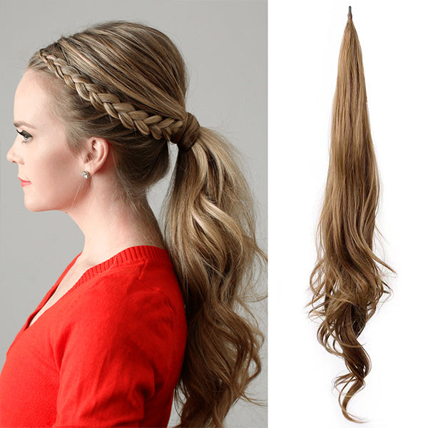 Leah™ | Double style ponytail for a full