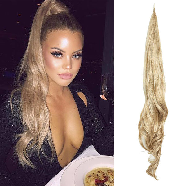 Leah™ | Double style ponytail for a full