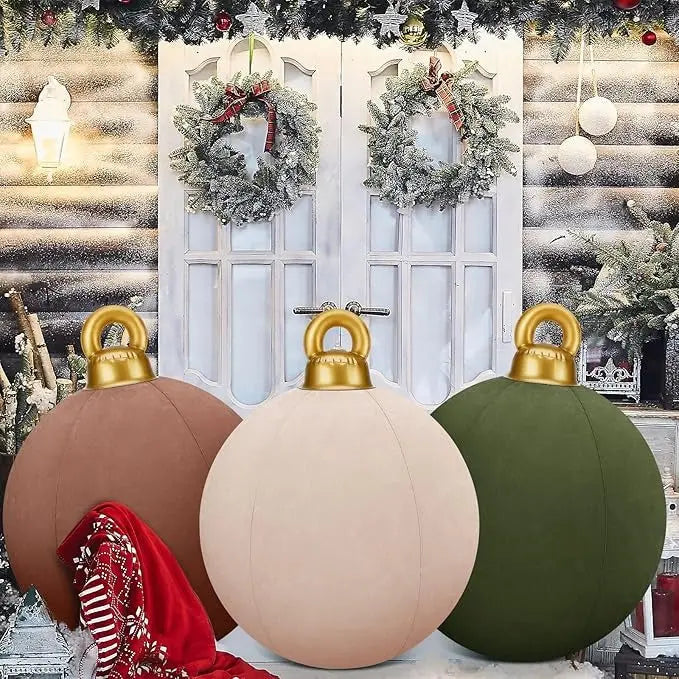 LumiGlobe™ | Large inflatable Christmas baubles — Stylish and surprising decoration idea