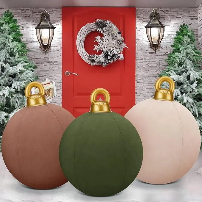 LumiGlobe™ | Large inflatable Christmas baubles — Stylish and surprising decoration idea