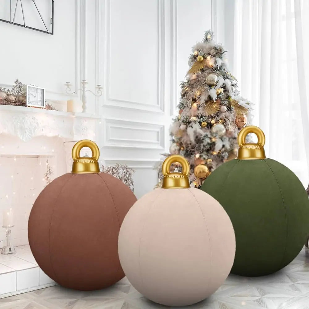 LumiGlobe™ | Large inflatable Christmas baubles — Stylish and surprising decoration idea