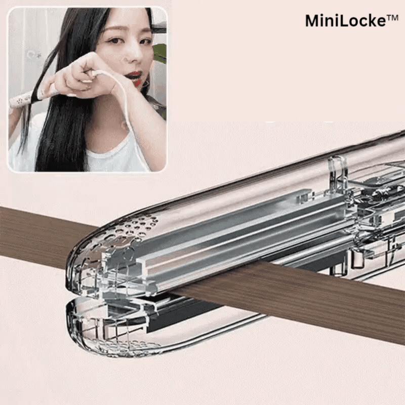MiniLocke™ | Mini Curling Iron with Dual Purpose