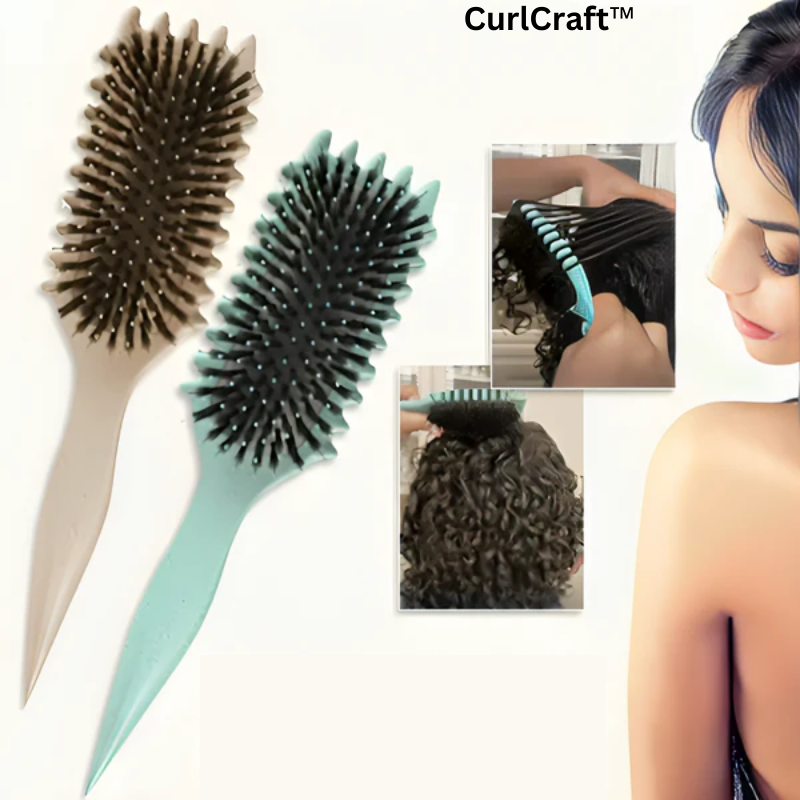 CurlCraft™ | 2-in-1 curl brush for Perfect Curls