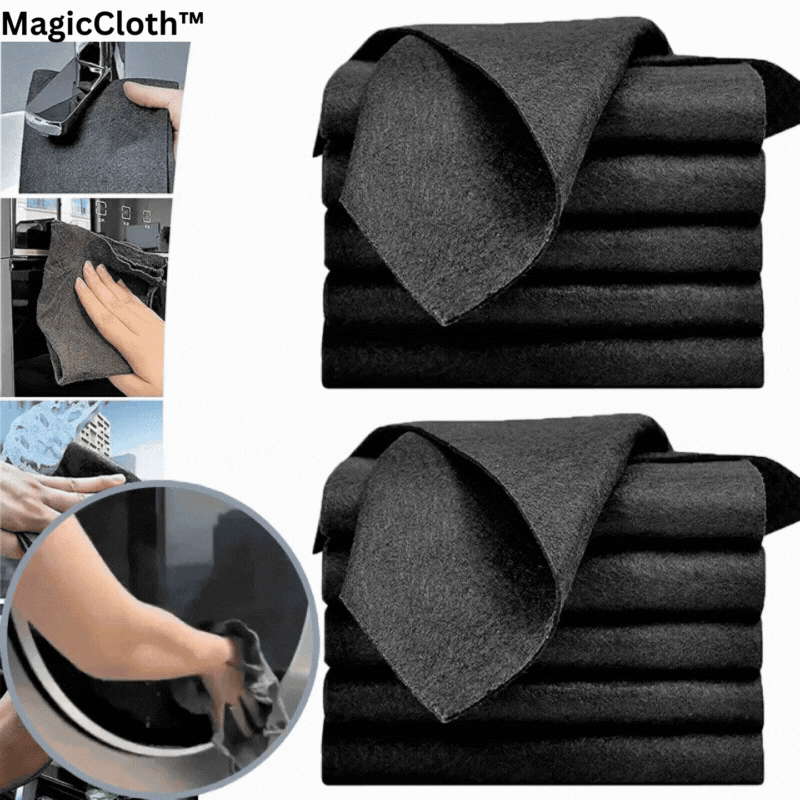 5+5 FREE | MagicCloth™ | Streak-Free Cleaning Solution