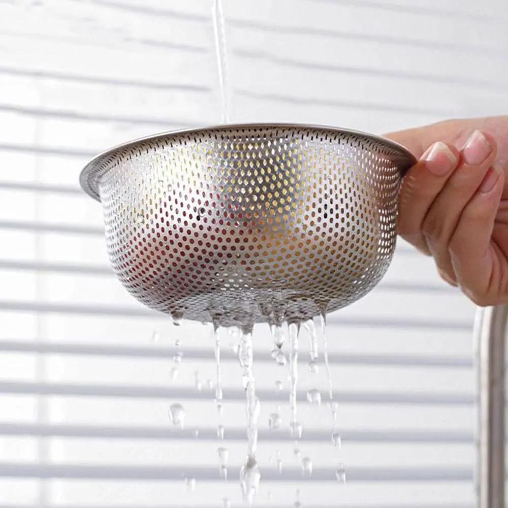 DrainGuard™ | Stainless steel strainer basket for sink, set of 2 — Durable for long-term use