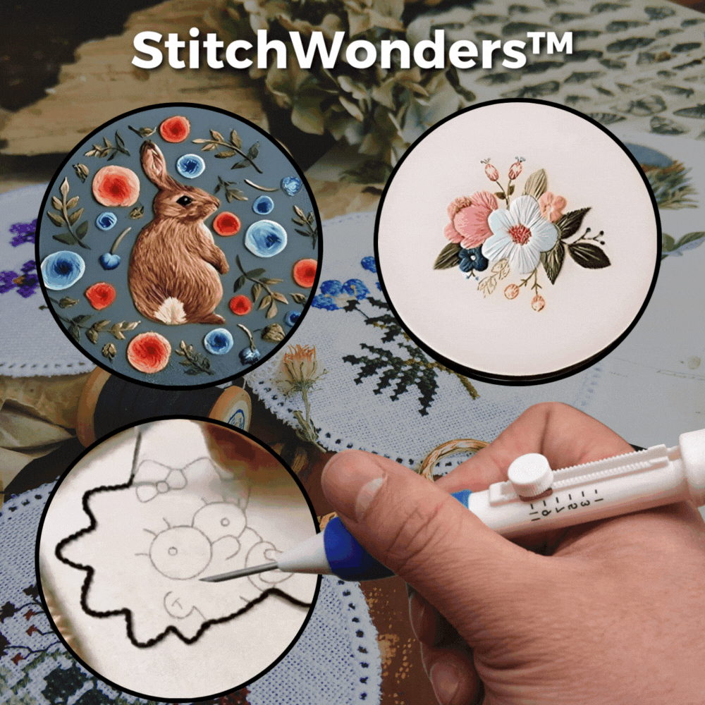 50% Discount | StitchWonders™ | Transform your fabric with the Magical Embroidery Kit [Last day sale]