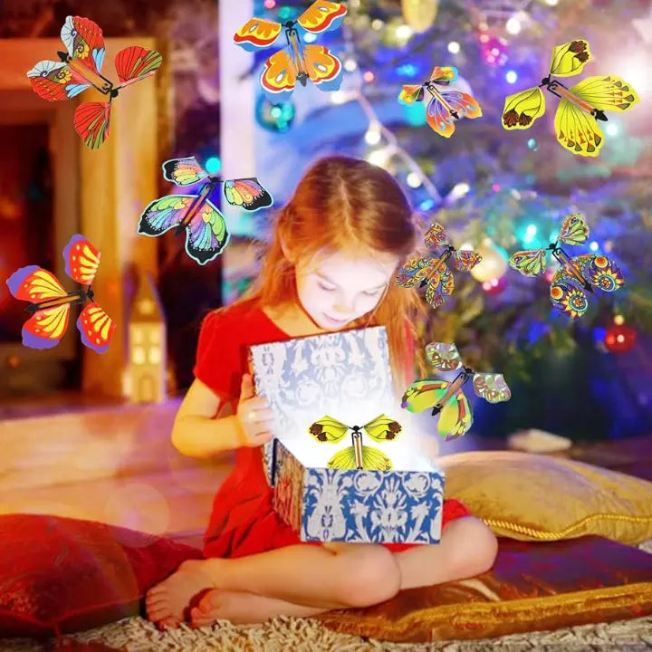 FlutterMagic™ | Flying Butterfly Surprise — Amazement at Weddings & Celebrations Set of 10