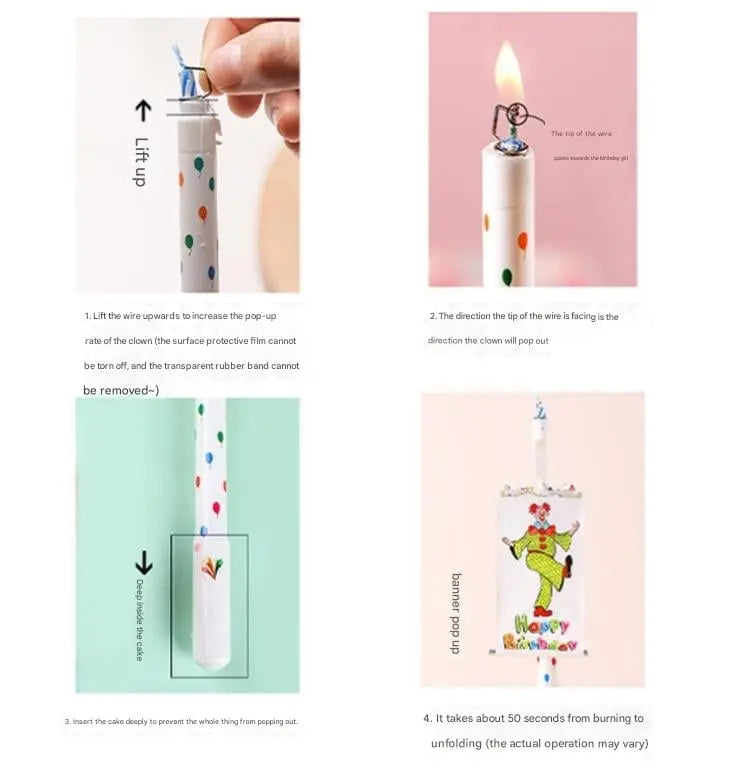 MagicBloom™ | Birthday Trick Candle — Guaranteed fun and surprise at every party