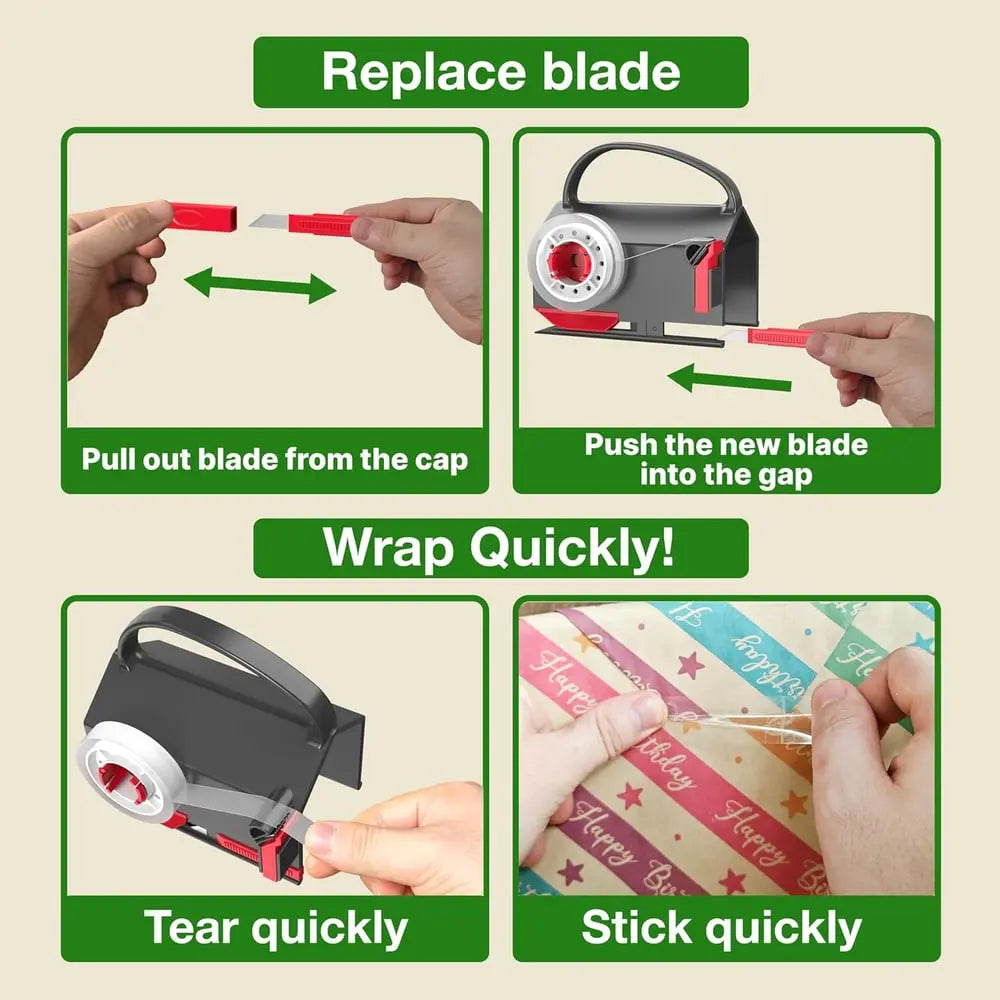 WrapMaster™ | Gift wrapping tool – Safe and fast