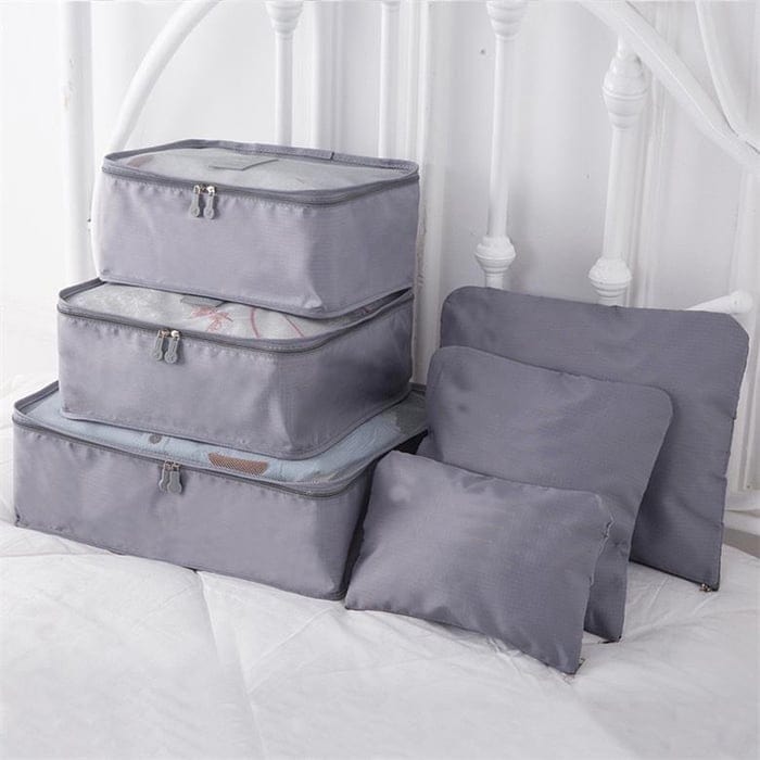 TravelOrganizer | 6-Piece Packing System for Effortless Travel