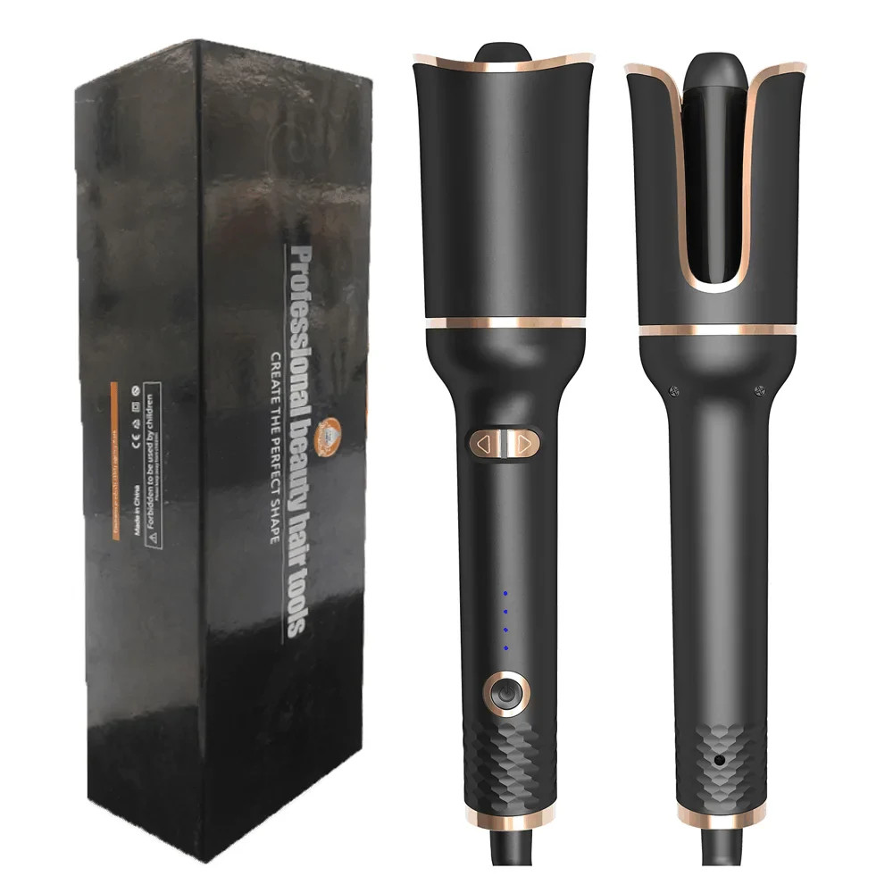 Automatic Rotating Hair Curler | 360° Auto Curling Wand for Effortless Salon-Quality Curls