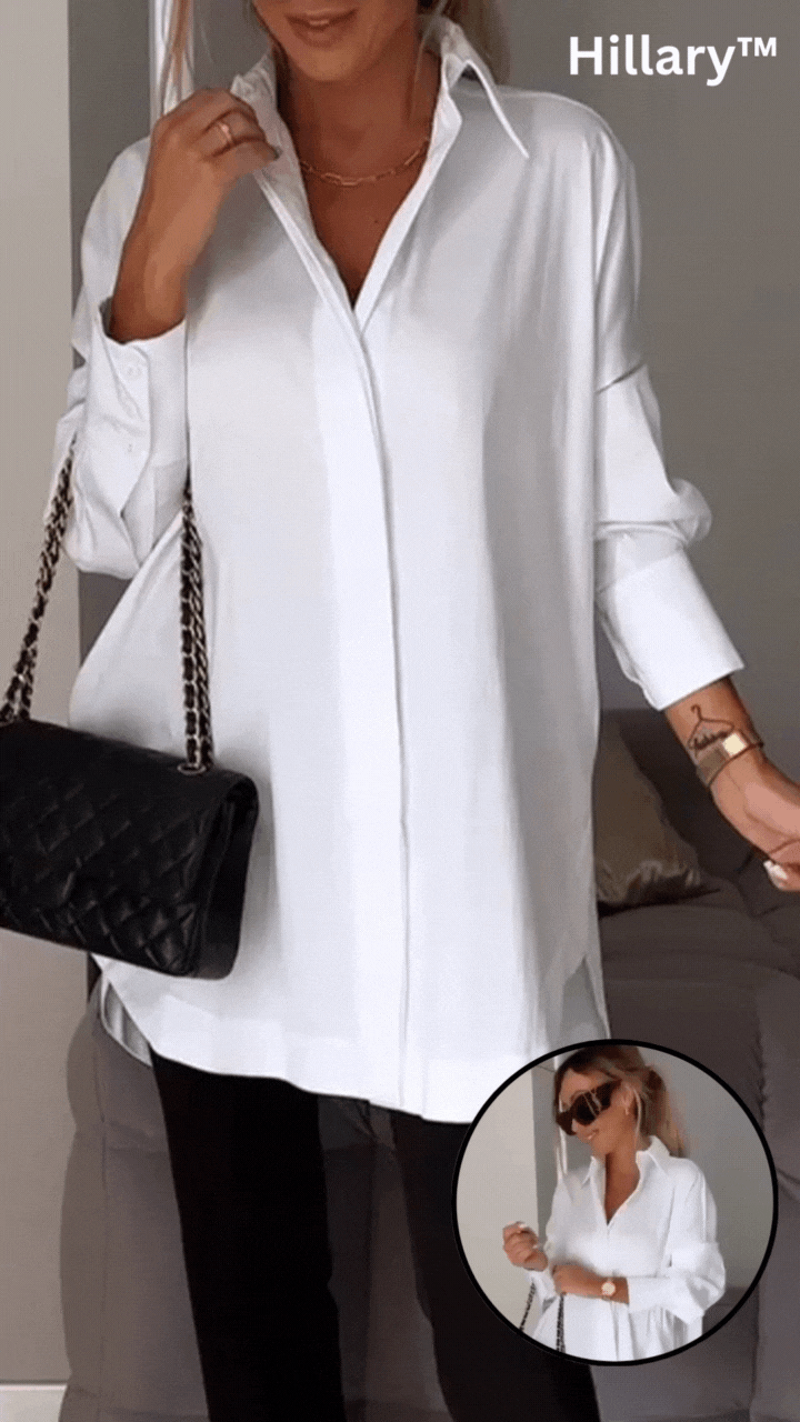 Hillary™ | Long polo blouse