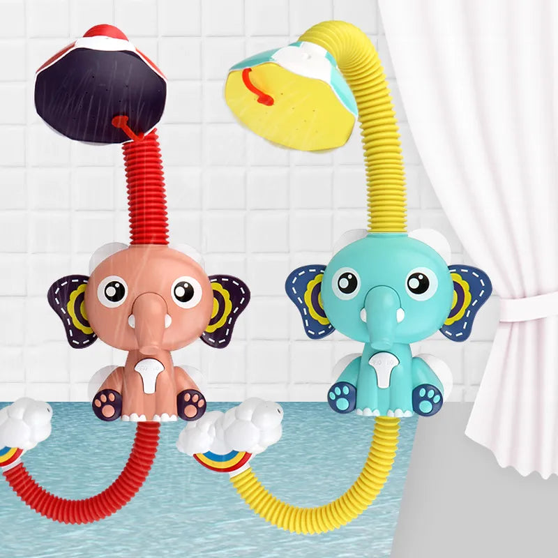 50% OFF | SplashiPuff™ | Interactive Lotus Bath Toy – Splashing shower fun for babies and toddlers