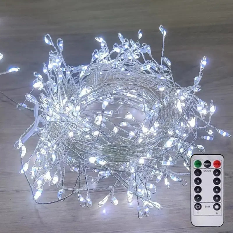 GlowLine™ | LED string lights, copper wire – 9 meters